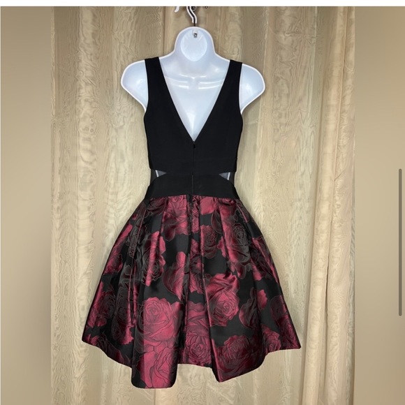 black mini corset dress Look Satin sweets Size:US 5.5 Purple chiffon bridesmaid dress